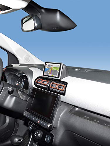 KUDA 7235 Halterung Kunstleder schwarz für Citroen C3 Aircross ab 2017