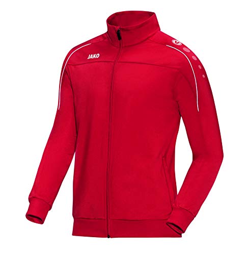 JAKO Kinder Polyesterjacke Classico, Rot, 128