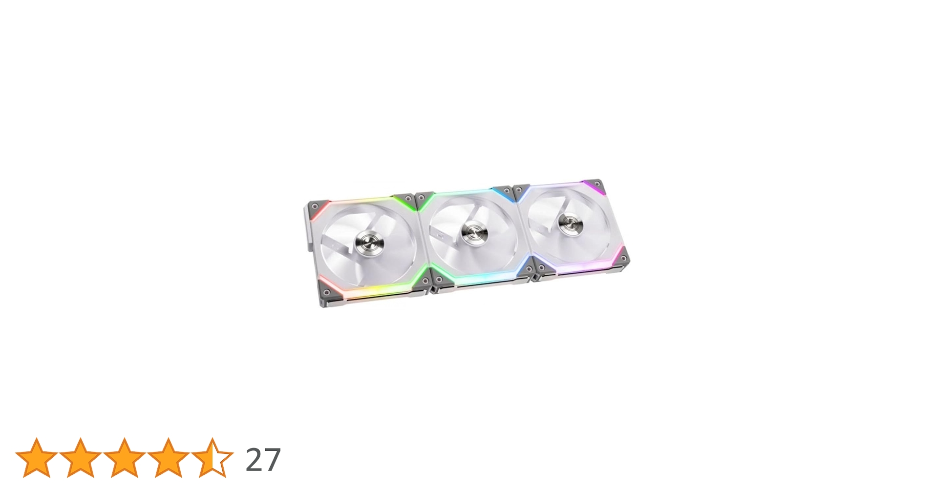 Amazon | LIANLI 120mm ARGBファン UNI FAN SL Wireless 120 WT Triple