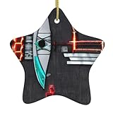 Artisanat en céramique : fabriquées à partir de céramique, ces décorations de Noël ajoutent une touche d'élégance et de sophistication à votre décoration de vacances, assurant durabilité et attrait durable.