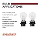 SYLVANIA 3157 Long Life Miniature Bulb, (Contains 2 Bulbs)