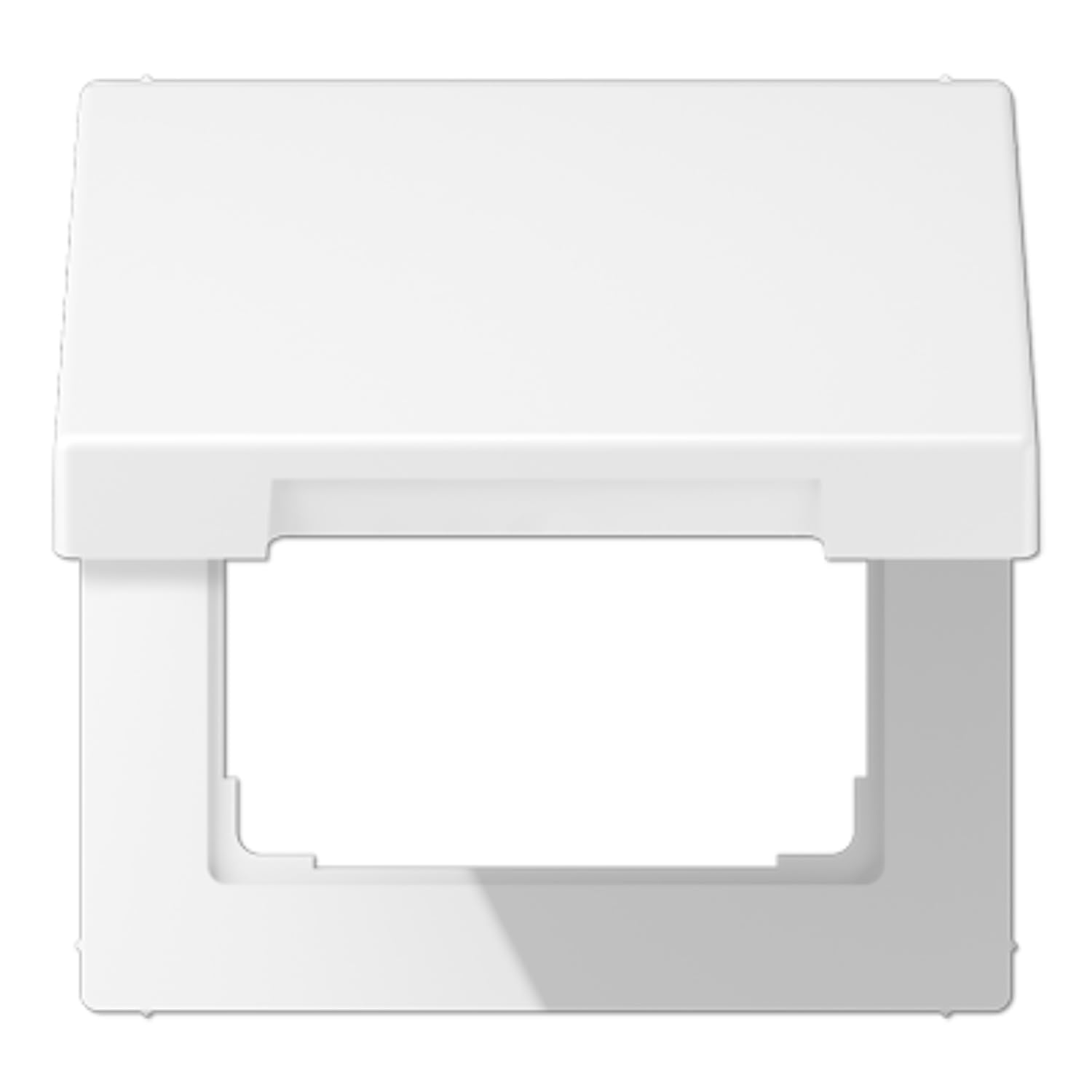 Couvercle rabattable LS blanc mat JUNG LS990BFKLWWM pour interrupteur