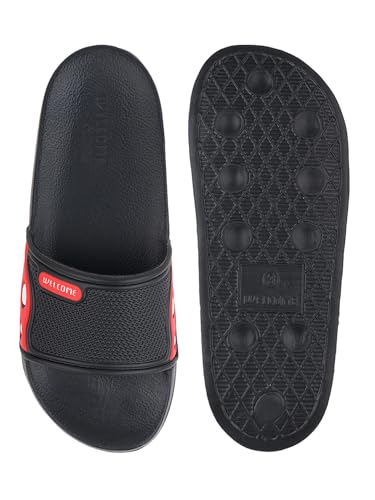 Image of URJO DUSK Kid's Sliders /Slippers Lightweight Super Flexible Arch Support Durable Anti Skid & Stylish Dailywear Sliders /Slippers Boy's & Girl's (URJO by Welcome)