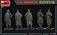 MiniArt 35245 1:35 Fig. US Soldaten m. Regenkeidung(5)-originalgetreue Nachbildung, Modellbau, Plastik Bausatz, Basteln, Hobby, Kleben, Modellbausatz, Zusammenbauen, unlackiert