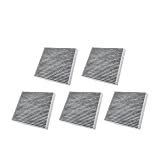 Car Cabin Air Filter Compatible With Kia Optima 2011-2015 Auto Filters Carbon Fiber CF11819