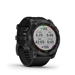 Garmin fēnix 7X Solar, Smartwatch con ricarica solare, 51mm, Display 1,4", Touchscreen, +30 Sport, GNSS multi-band, Cardio, SpO2, Mappe, Musica, Garmin Pay, Autonomia 37 giorni (Slate Gray & Black)