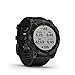 Garmin Fenix 7X Solar-Powered Waterproof 1.4-Inch Display Multisport GPS Watch with Built-in LED Flashlight and Bluetooth (Slate Gray with Black Band)
