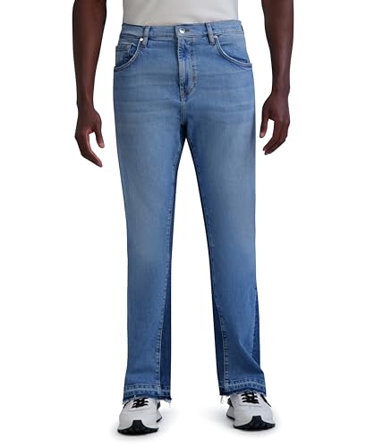 KARL LAGERFELD Men's Flare 5 Pocket Denim Pant2