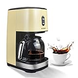 【HEIMWERKERARBEITEN】Sie können mit der Kaffeemaschine auch andere heiße Getränke wie heiße Schokolade oder Tee für Liebhaber zuzubereiten. Das Brühsystem macht sie angenehmer als die herkömmliche Bedienung