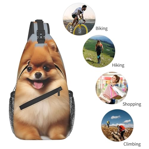 Bolso Cruzado para Hombre Mochila Diagonal Deportiva miniatura 6