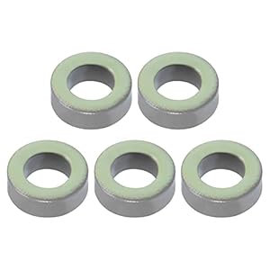 YOKIVE 5Stk Toroidkern Ferrit Ringe