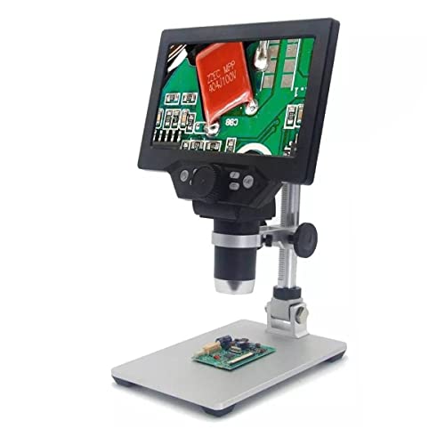 ラボ用顕微鏡アクセサリー 3.8mpデジタル電子ビデオ顕微鏡2.1mp 16mp 8mpカメラ130xレンズ(1200X With Screen)