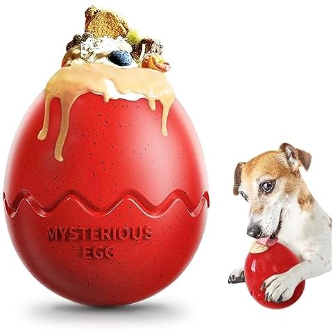 LACCEN Treat Dispensing Dog Toys, Interactive Dog Toys Dog Puzzle Slow Feeder Chew Toys for Large Dogs, Dog Toy for Aggressive Chewers Cover