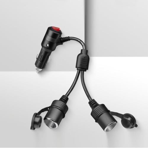 RGBer® Zigarettenanzünder Verteiler, Adapter Zigarettenanzünder...