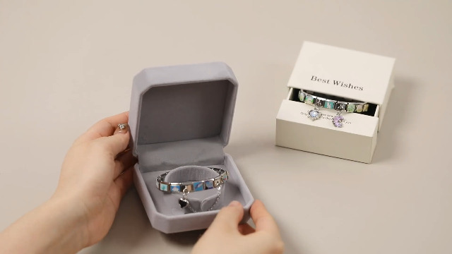 Personalized Engraveable Italian Charm Bracelet, Custom Charm Bracelet , Link Bracelet With Custom Symbol Charms, Christmas Gift - Canada - View #3