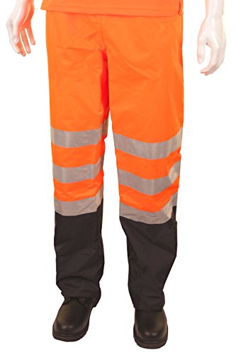 Pantalon Homme B Seen M Hi-Viz Orange et Navy pour la sécurité