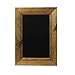 Produktbild Chalkboards UK Tafel, gerahmt, dunkle Eiche, Holz, Schwarz, Holz, Schwarz, A4 (33.5 x 24.5 x 2cm)