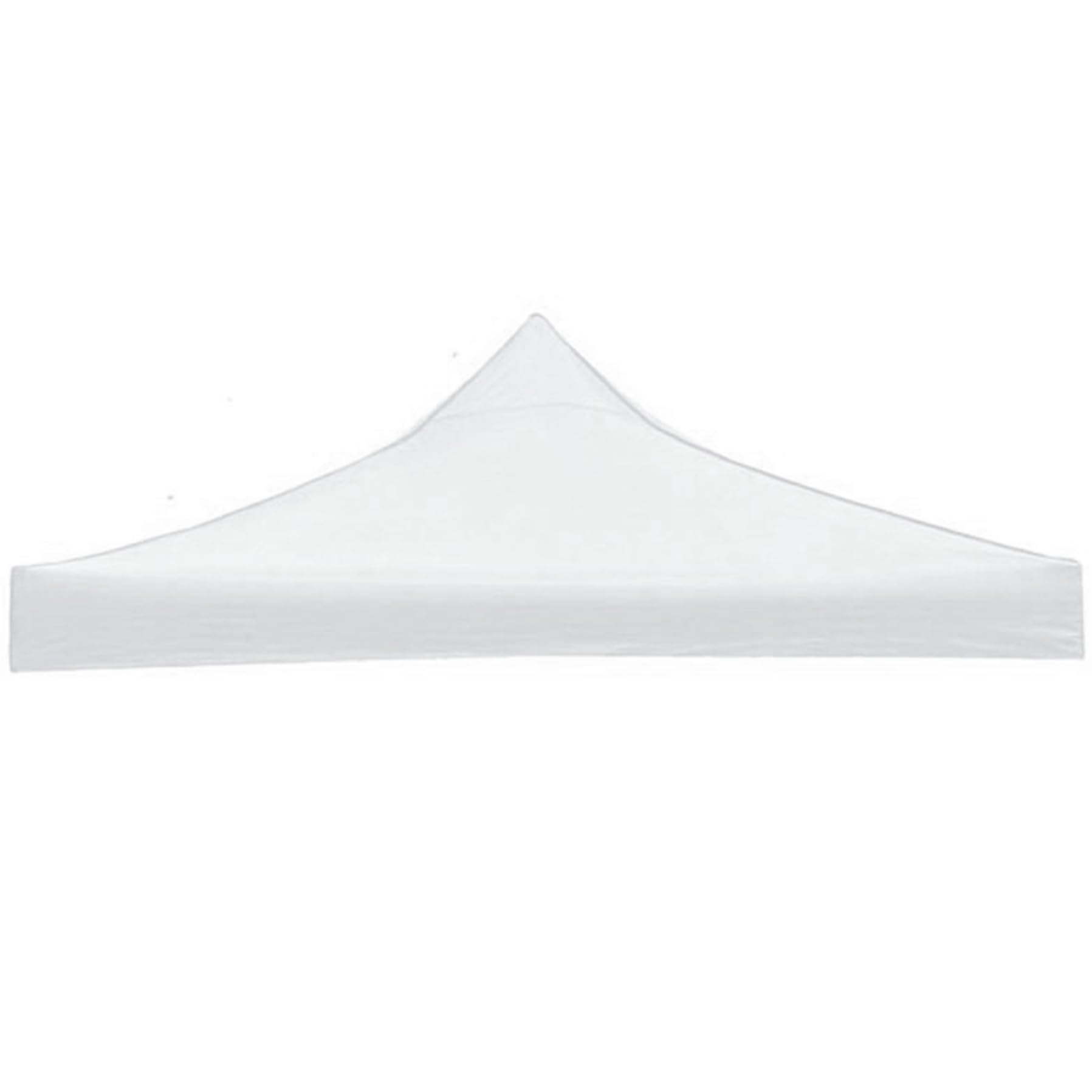 Toile de rechange auvent 10x10 tissu Oxford blanc pour remplacer un toit usé