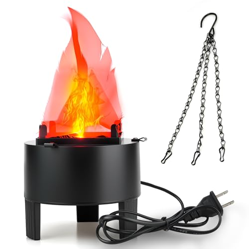 Faux feu de camp 3D : la lampe LED sans danger pour animer votre festival