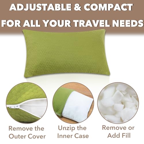 Set 2 Almohadas Espuma Viscoelástica Tamaño M y S miniatura 3