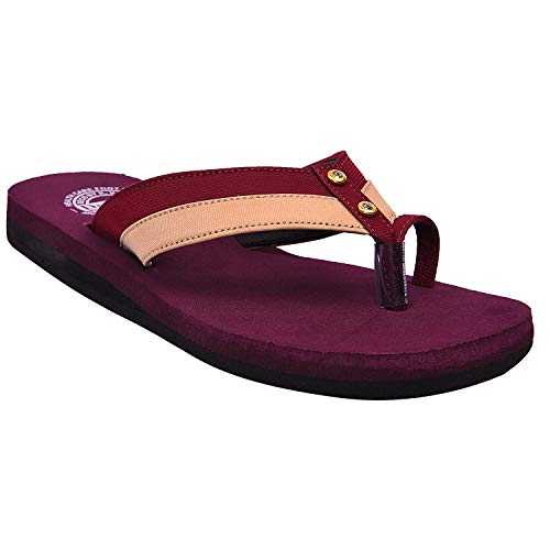 Image of DR PLUS Women's Healthcare, Diabetic and Orthopedic Light Weight MCR /MCP Slipper /Chappal /Flip-Flops