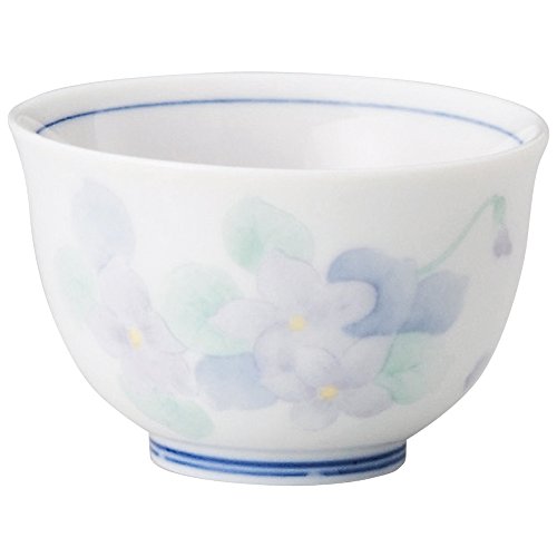 Yamashita Craft 15027240 Teacup, Porcelain, ?3.1 x 2.0 inches (7.8 x 5 cm), 4.2 fl oz (120 cc), Sumire Anti-Sencha,