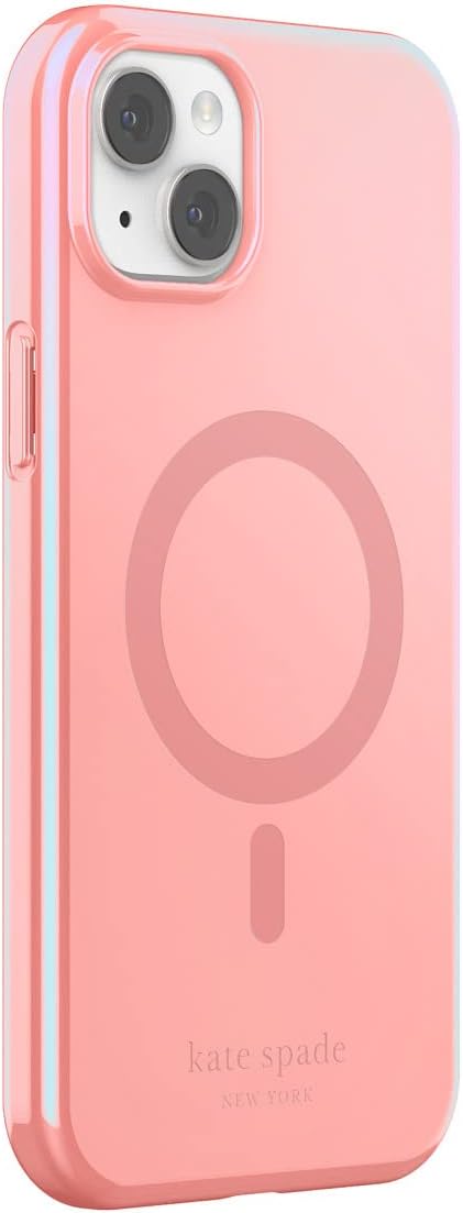 kate spade new york High Gloss Protective Hardshell Case for MagSafe for iPhone 14 Plus Grapefruit