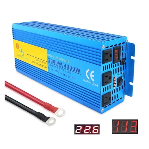 Convertisseur puissance 12V 4000W haute performance pure onde - 2