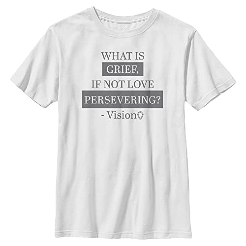 WandaVision t-shirt Marvel enfant blanc premium idéal pour l'école et les loisirs