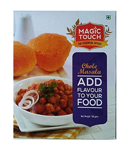 Magic Touch Hand Pounded Chole Masala - Authentic North Indian Chole Taste (100 gm) (1)