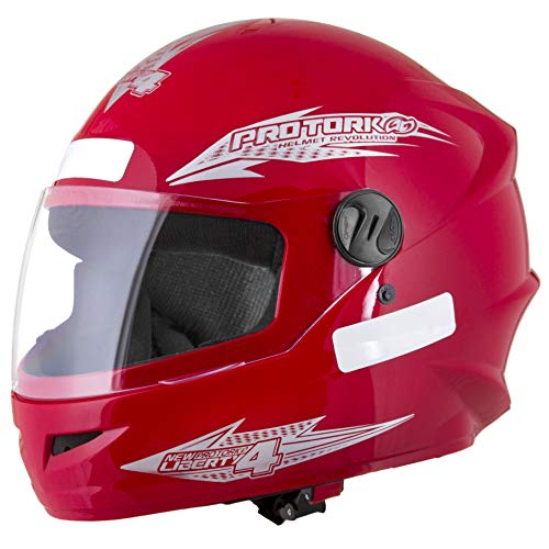Pro Tork Capacete New Liberty Four 58 Vermelho