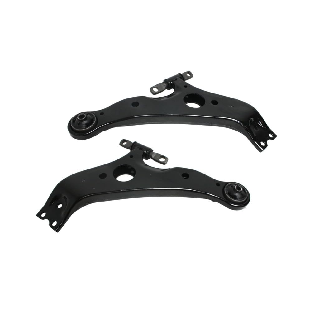KarParts360 For Toyota Sienna 2004-2010 Control Arms Front Driver and Passenger Side, Lower | Pair | Stamped | Non-Greasable | Non-Adjustable | With Bushings | Replacement For 4806808021, 4806908021