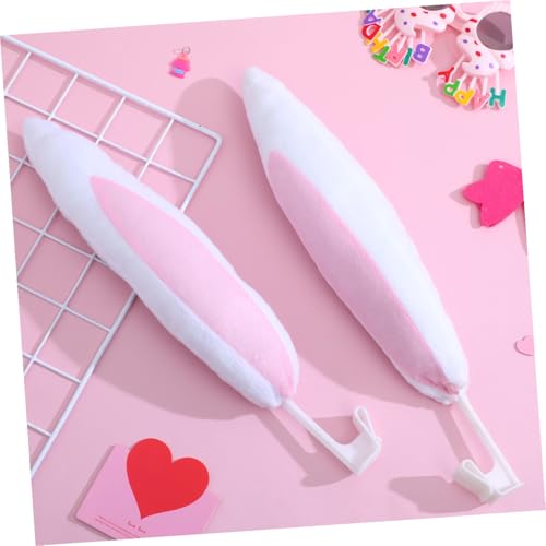 Orejas de conejo para coche Gatuida, kit de decoración navideña resistente 4