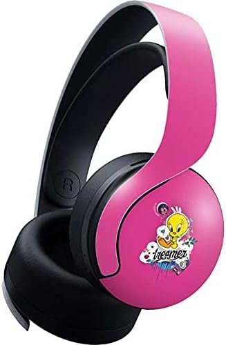 Skinit Decal Gaming Skin Compatible with Pulse 3D Wireless Headset for PS5 - Officially Licensed Looney Tunes Tweety Bird Dreamer Design