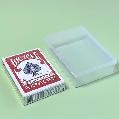 Image of 12 Pack Rectangle Clear Plastic Beads Storage Containers Box (4.02 x 2.84 x 1.3 Inch), Small Bead Organizer for Small items, Crafts, Beads, Coins, Jewelry and Business Cards