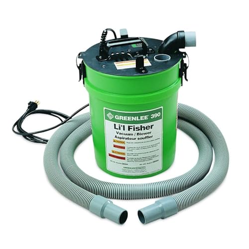 Greenlee Vacuum/Blower Power Fishing System, 5 gal (390)