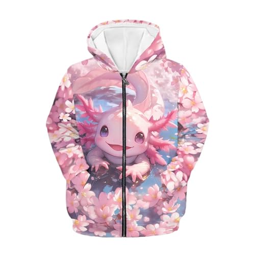 Image of Biyejit Kids Novelty 3D Graphic Printed Hooded Sweatshirt