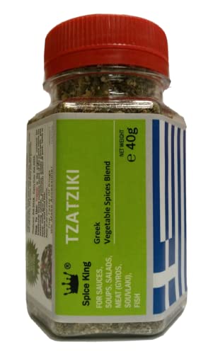Tzatziki Spice King Greco Verdura Spezie Miscela Salsa Condimento 40 g 39,7 g