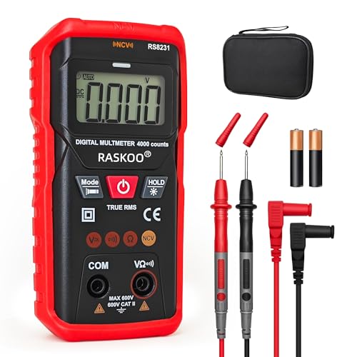Premium True RMS Multimeter Tester, Digital Multimeter Auto Rangi...
