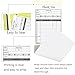 XUEJITECH 50 Sets Thank You Receipt Book with Carbonless Copies, 5.5 x 8.3 in Invoice Receipt Book for Small Business - White/Yellow