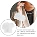 BESTonZON Faux Fur Wrist Warmers Arm Covers for Women, Fluffy Fingerless Arm Gloves, White Plush Cuff Bracelets for Winter Warmth and Fashion Accessories