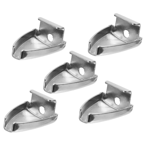 Holibanna 5pcs Stainless Drum Claw Hook Triangle Claws Drum Accessories for Snare Drum Kit