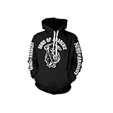 Sons of Anarchy Logo Hoodie (Black), Large