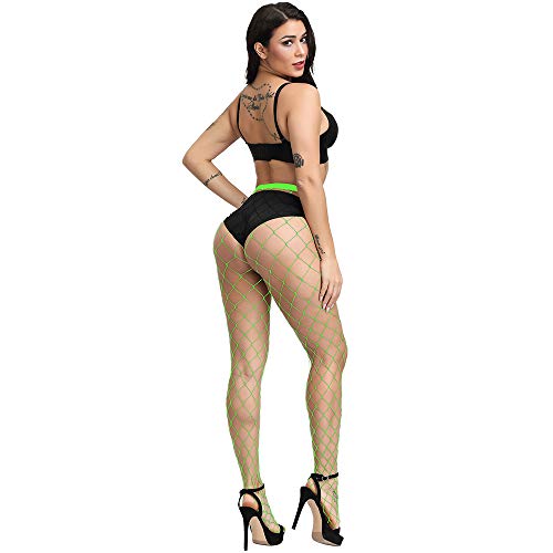 Image of EVERSWE High Waist Fishnet Tights, Thigh High Suspender Stockings