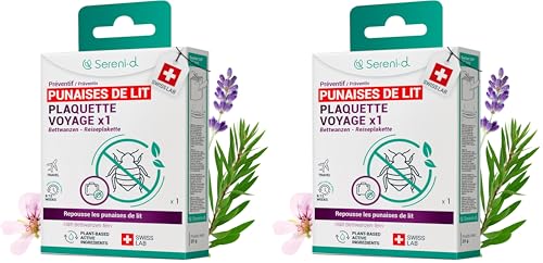 Punaise de lit traitement préventif valise en plaquette voyage