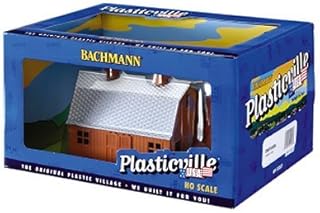 Bachmann HO Plasticville U.S.A. Dairy Barn Built-Up