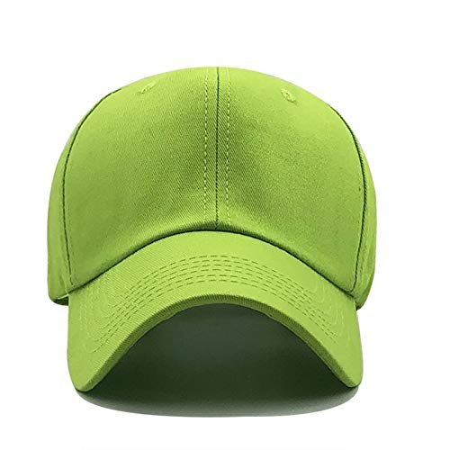 CXJJ Femmes Casquettes de Base-Ball for Les Hommes de pêche Ordinaire Couleur Unie Casquettes Chapeaux Mode Papa Cap (Color : C) – vue 3