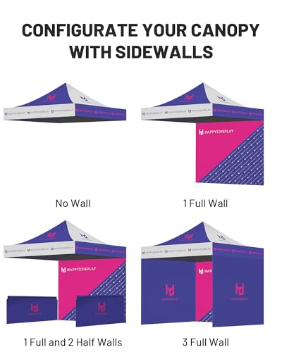 Happy2Display Custom Canopy Tent 10x10
