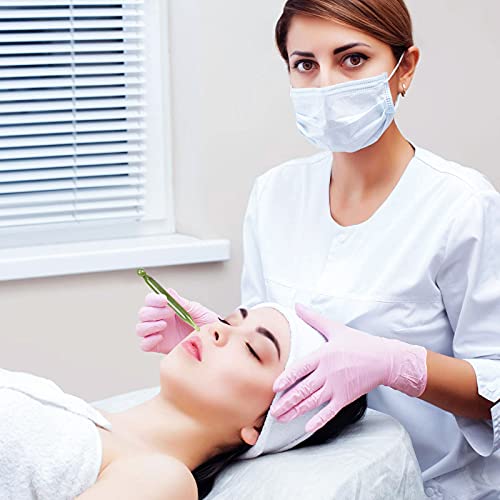 4Pcs Massage Tools Acupuncture Pen Self Massage Gua Sha Pointing Pen With Silver Stainless Steel Ear Point Acupuncture Pen With Gold Double Headed Ear Massage Pen #TOP2