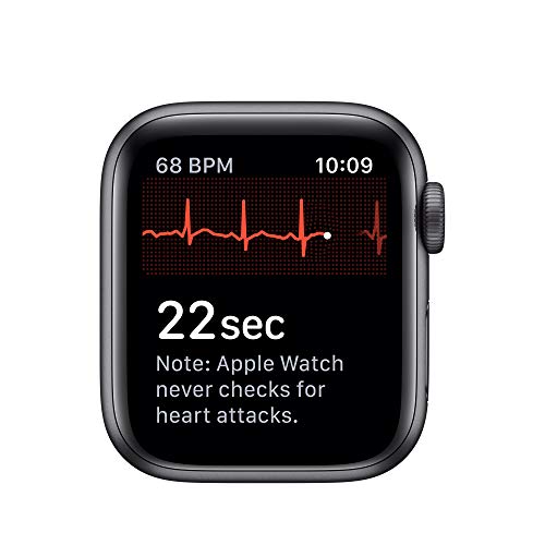 Image of Apple Watch Series 5 (GPS, 40mm) - Space Gray Aluminium Case with Black Sport Band